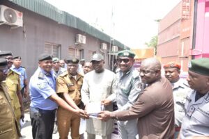 Harvest of Seizures with Apapa Customs’ ‘Bird’s Eye View’ on Anti-Smuggling … As Comptroller Olomu Showcases N3.2Bn Unregistered Pharmaceuticals Seizure, Promises more revenue surprises with N1,094T so far recorded