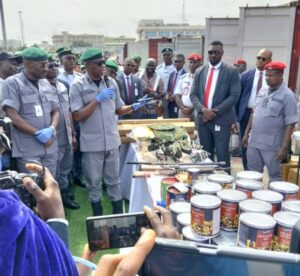 Customs Upholds Vigorous Anti-Smuggling Momentum Against Importers of Substandard Pharmaceuticals, Arms, Others … Impounds 16 Containers worth over N10Bn at Apapa Command