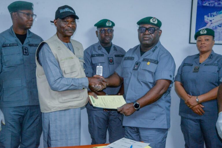 PTML Customs Continue to Foil Illegal Imports, As Compt. Anani Hands over Arms & Ammunition Seizure to NCCSALW *Showcases Remarkable Revenue Record of N44Bn in January